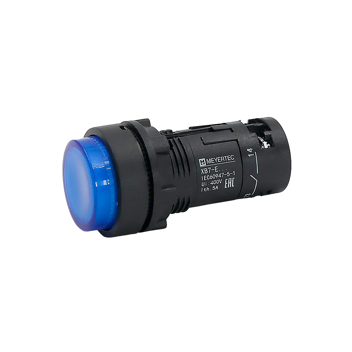 MTB7-EW36611 MEYERTEC Кнопка синяя выступающая с подсветкой, 1NO, 24В, IP54, пластик 2 MTB7-EW36611 MEYERTEC Кнопка синяя выступающая с подсветкой, 1NO, 24В, IP54, пластик — изображение 2