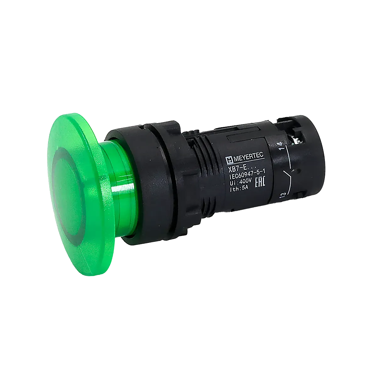 MTB7-EW43611 MEYERTEC Кнопка грибовидная зеленая с подсветкой, Ø40мм, 1NO, 24В, IP54, пластик 2 MTB7-EW43611 MEYERTEC Кнопка грибовидная зеленая с подсветкой, Ø40мм, 1NO, 24В, IP54, пластик — изображение 2