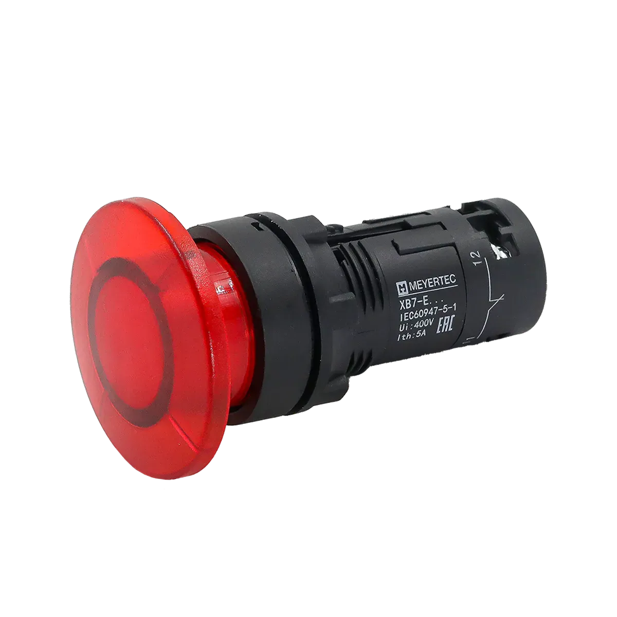 MTB7-EW44621 MEYERTEC Кнопка грибовидная красная с подсветкой, Ø40мм, 1NC, 24В, IP54, пластик 3 MTB7-EW44621 MEYERTEC Кнопка грибовидная красная с подсветкой, Ø40мм, 1NC, 24В, IP54, пластик — изображение 3