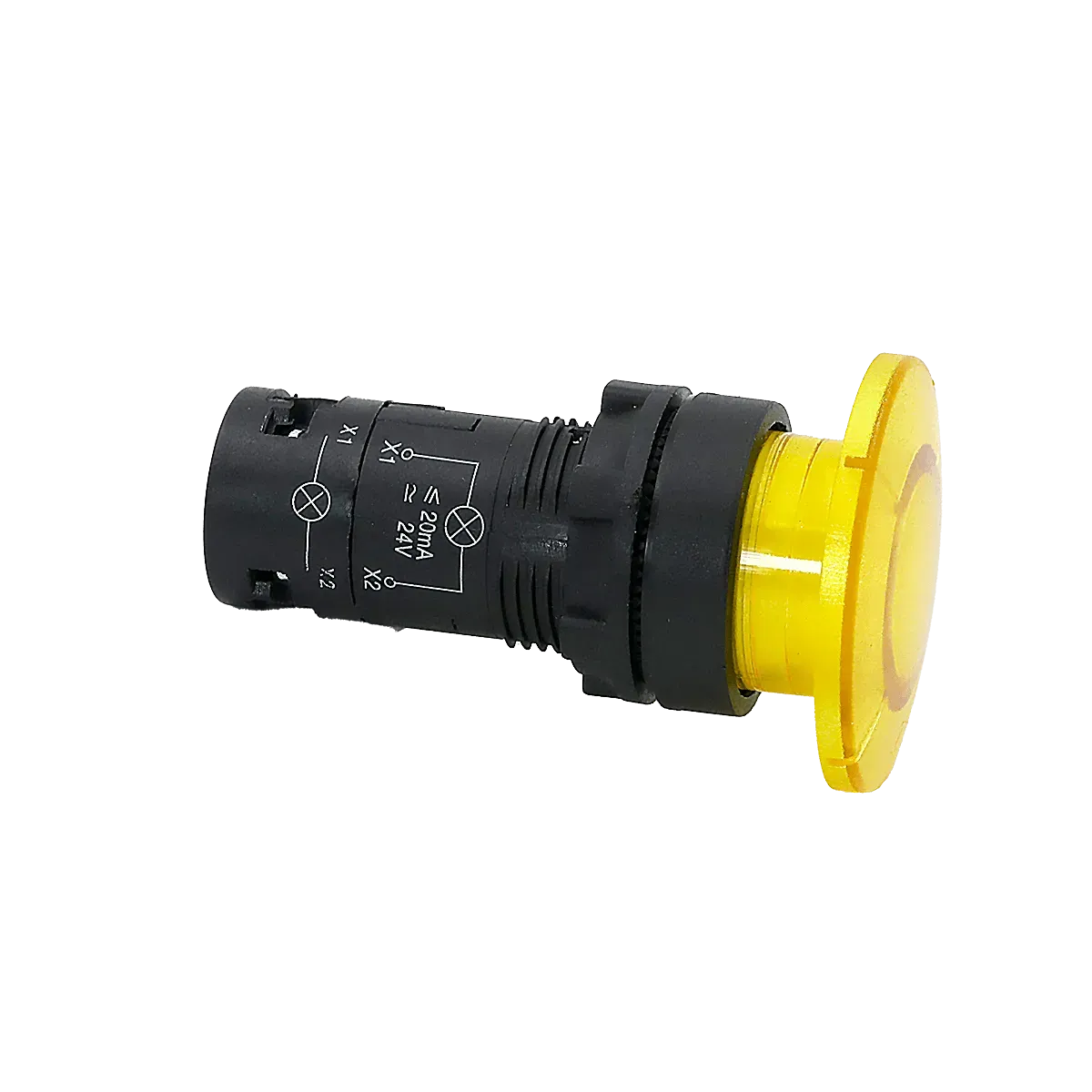 MTB7-EW45611 MEYERTEC Кнопка грибовидная желтая с подсветкой, Ø40мм, 1NO, 24В, IP54, пластик 3 MTB7-EW45611 MEYERTEC Кнопка грибовидная желтая с подсветкой, Ø40мм, 1NO, 24В, IP54, пластик — изображение 3