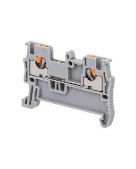 MTP-1.5 MEYERTEC Клемма push-in проходная, 1.5 мм², серая