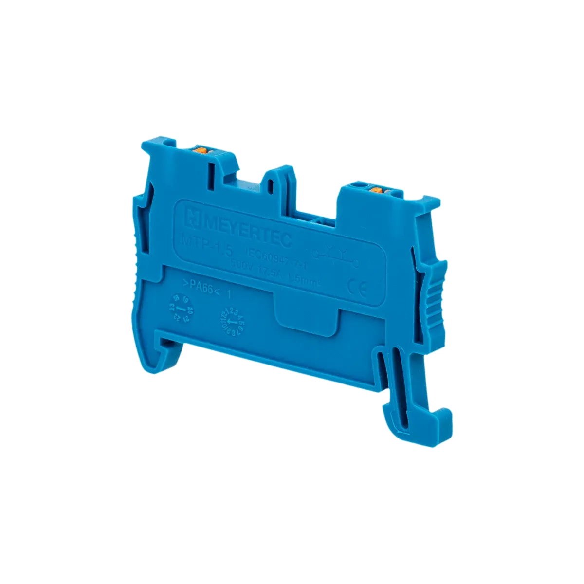 MTP-1.5BL MEYERTEC Клемма push-in проходная, 1.5 мм², синяя 4 MTP-1.5BL MEYERTEC Клемма push-in проходная, 1.5 мм², синяя — изображение 4