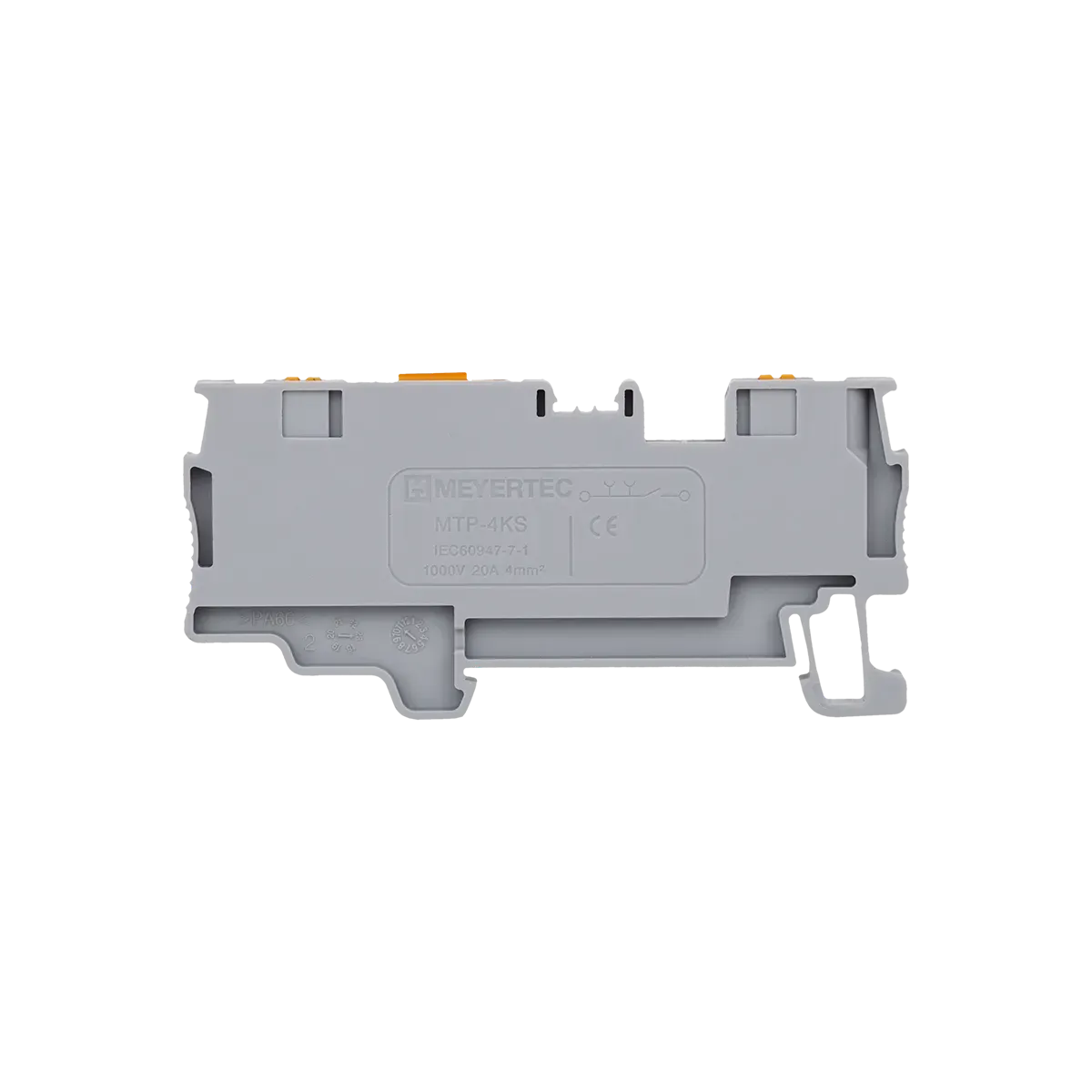 MTP-4KS MEYERTEC Клемма push-in с ножевым размыкателем, 4 мм² 3 MTP-4KS MEYERTEC Клемма push-in с ножевым размыкателем, 4 мм² — изображение 3