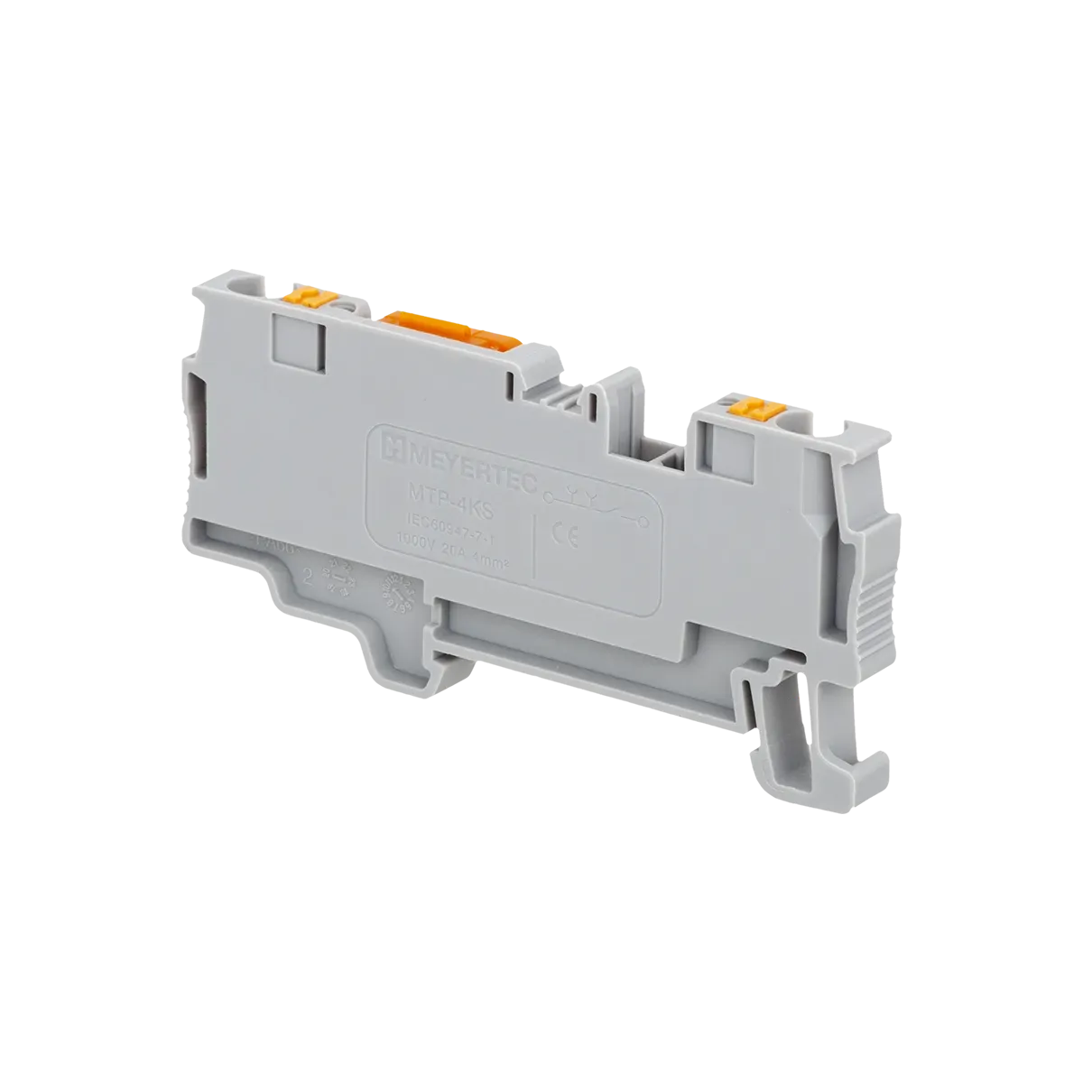 MTP-4KS MEYERTEC Клемма push-in с ножевым размыкателем, 4 мм² 4 MTP-4KS MEYERTEC Клемма push-in с ножевым размыкателем, 4 мм² — изображение 4