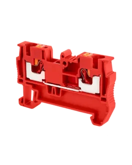 MTP-4RD MEYERTEC Клемма push-in проходная, 4 мм², красная