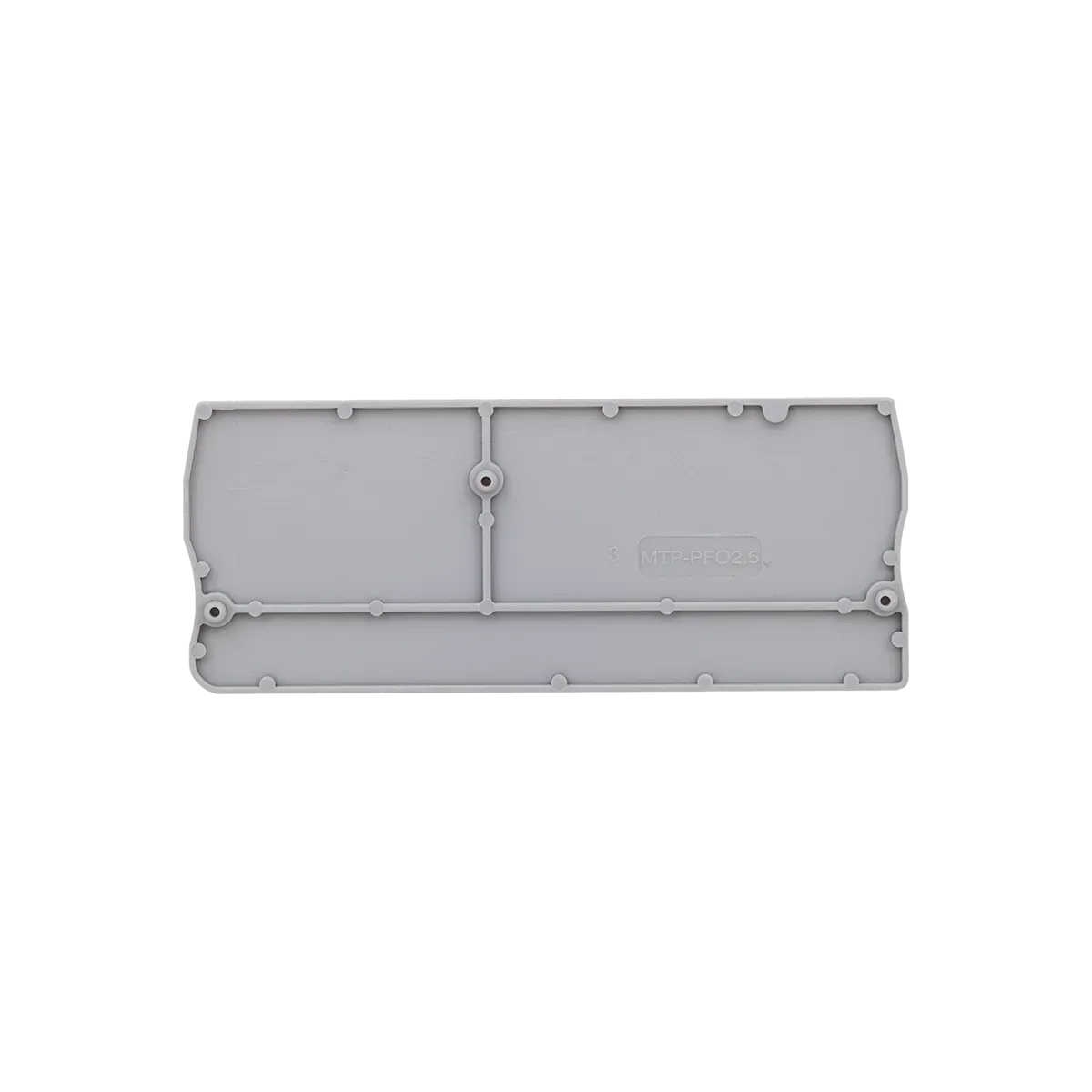 MTP-PFO2.5 MEYERTEC Заглушка для четырехпроводных клемм push-in, 2.5 мм² (уп. 20 шт.) 1 MTP-PFO2.5