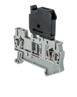 MTS-2.5F MEYERTEC Клемма пружинная с держателем предохранителя, 2.5 мм2, серая
