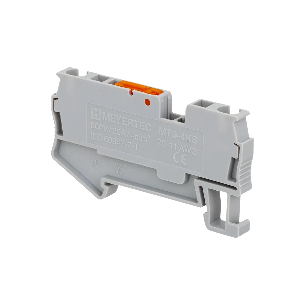 MTS-4KS MEYERTEC Клемма пружинная с ножевым размыкателем, 4 мм² 4 MTS-4KS MEYERTEC Клемма пружинная с ножевым размыкателем, 4 мм² — изображение 4