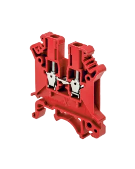 MTU-2.5RD MEYERTEC Клемма винтовая проходная, 2.5 мм2, красная