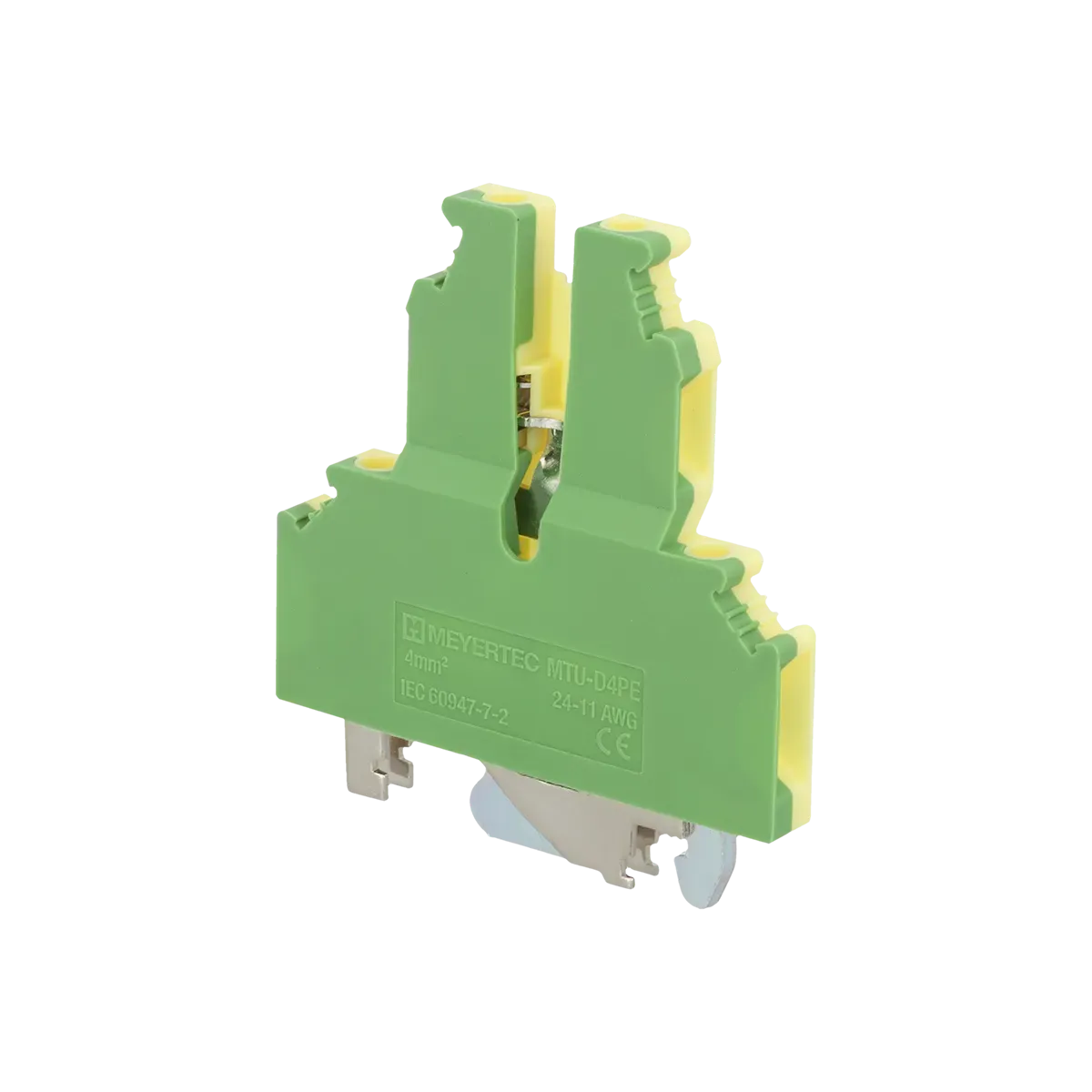 MTU-D4PE MEYERTEC Клемма винтовая двухуровневая "Земля", 4 мм² 1 MTU-D4PE