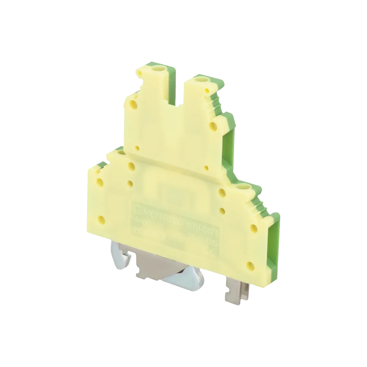 MTU-D4PE MEYERTEC Клемма винтовая двухуровневая "Земля", 4 мм² 4 MTU-D4PE MEYERTEC Клемма винтовая двухуровневая "Земля", 4 мм² — изображение 4