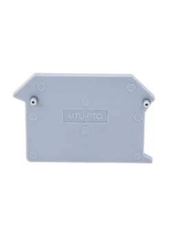 MTU-PTO MEYERTEC Заглушка торцевая для трехпроводных клемм, серая (уп. 20 шт.)