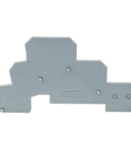 MTU-PTR MEYERTEC Заглушка торцевая для трехуровневых винтовых клемм, серая (уп. 20 шт.)