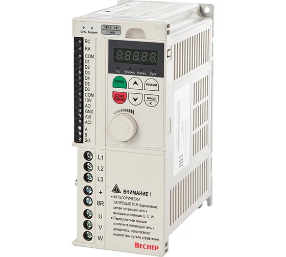 E4-8400-S2L Преобразователь частоты ВЕСПЕР 1.5 кВт 220 В VSP5971 1 E4-8400-S2L Преобразователь частоты ВЕСПЕР 1.5 кВт 220 В VSP5971