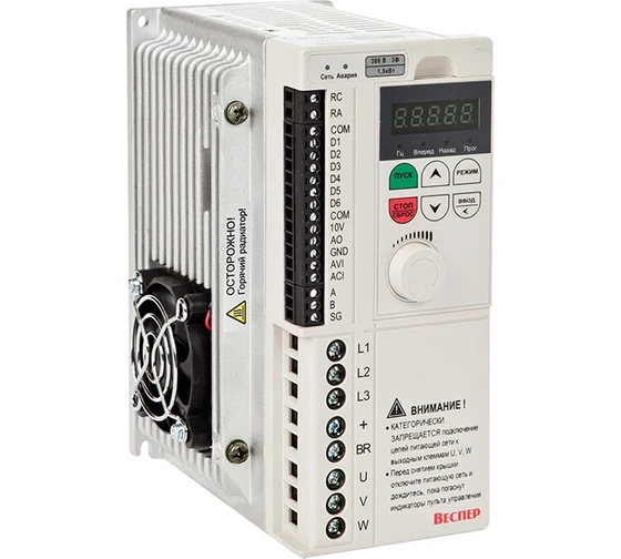 E4-8400-S2L Преобразователь частоты ВЕСПЕР 1.5 кВт 220 В VSP5971 2 E4-8400-S2L Преобразователь частоты ВЕСПЕР 1.5 кВт 220 В VSP5971 — изображение 2