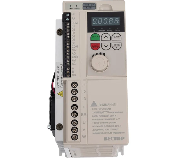 E4-8400-S2L Преобразователь частоты ВЕСПЕР 1.5 кВт 220 В VSP5971 3 E4-8400-S2L Преобразователь частоты ВЕСПЕР 1.5 кВт 220 В VSP5971 — изображение 3