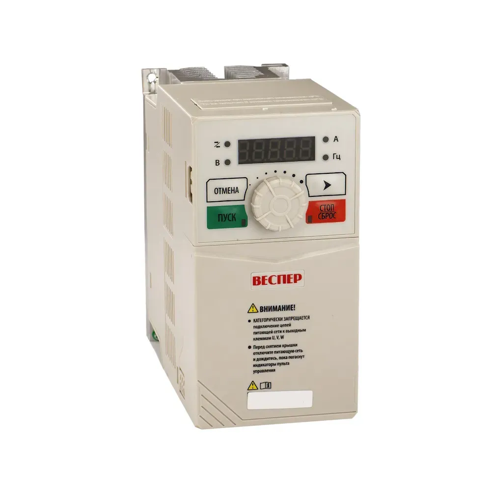 E5-8600-SP5L ВЕСПЕР Преобразователь частоты 0.4 кВт 220 В VSP5483 компактный 2 E5-8600-SP5L ВЕСПЕР Преобразователь частоты 0.4 кВт 220 В VSP5483 компактный — изображение 2