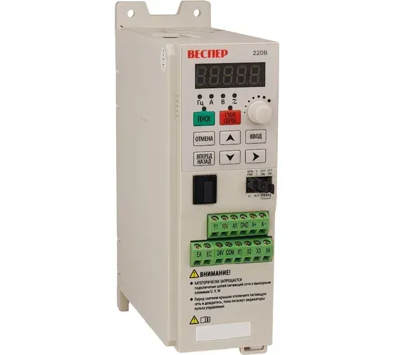 E5-MINI-S1L ВЕСПЕР Преобразователь частоты 0.75 кВт 220 В VSP5440 компактный 2 E5-MINI-S1L ВЕСПЕР Преобразователь частоты 0.75 кВт 220 В VSP5440 компактный — изображение 2