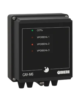 ОВЕН САУ-М6 сигнализатор уровня жидкости 3-уровневый | прибор контроля уровневый
