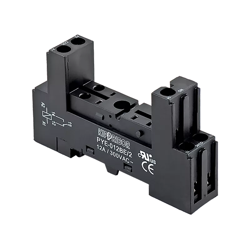 PYF-012BE/2 KIPPRIBOR Колодка монтажная для реле - купить, характеристики 1 foto_pyf_012be_2_relay_kippribor