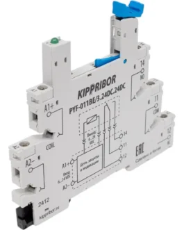 PYF-011BE/3.24DC.24DC KIPPRIBOR Колодка монтажная для реле 1 контакт — купить, характеристики