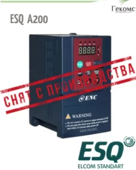 ESQ-A200-2S0037 Преобразователь частоты 1-фазный 3.7кВт 220В 08.04.000184