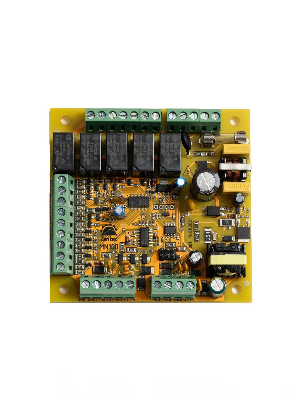 ZENTEC M100-5 - программируемый логический контроллер ПЛК 220В купить 3 zentec-m100-foto3